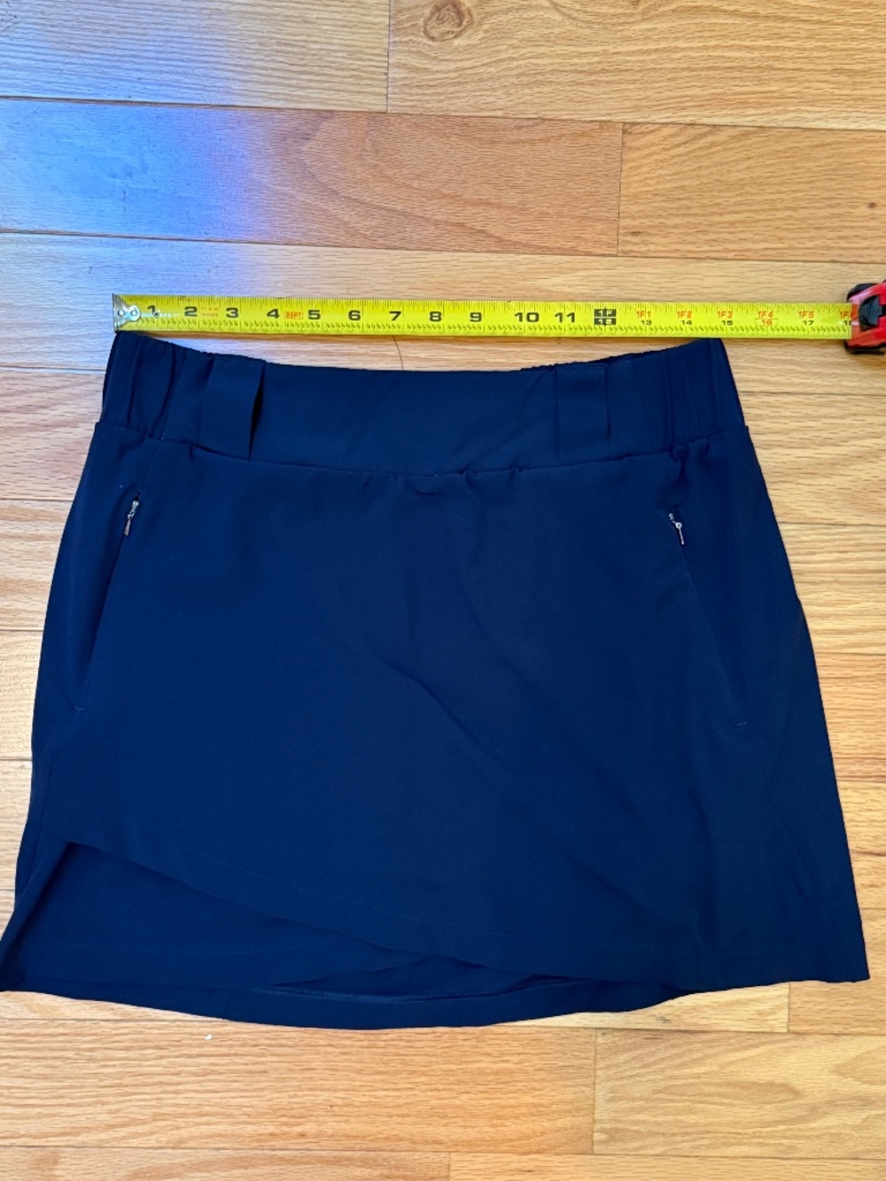 CALIA Performance skirt with built-in shorts (Medium; Blue)